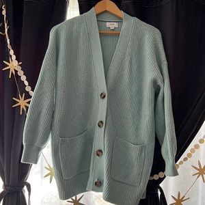 Aerie Cozy Up Oversized Cardigan